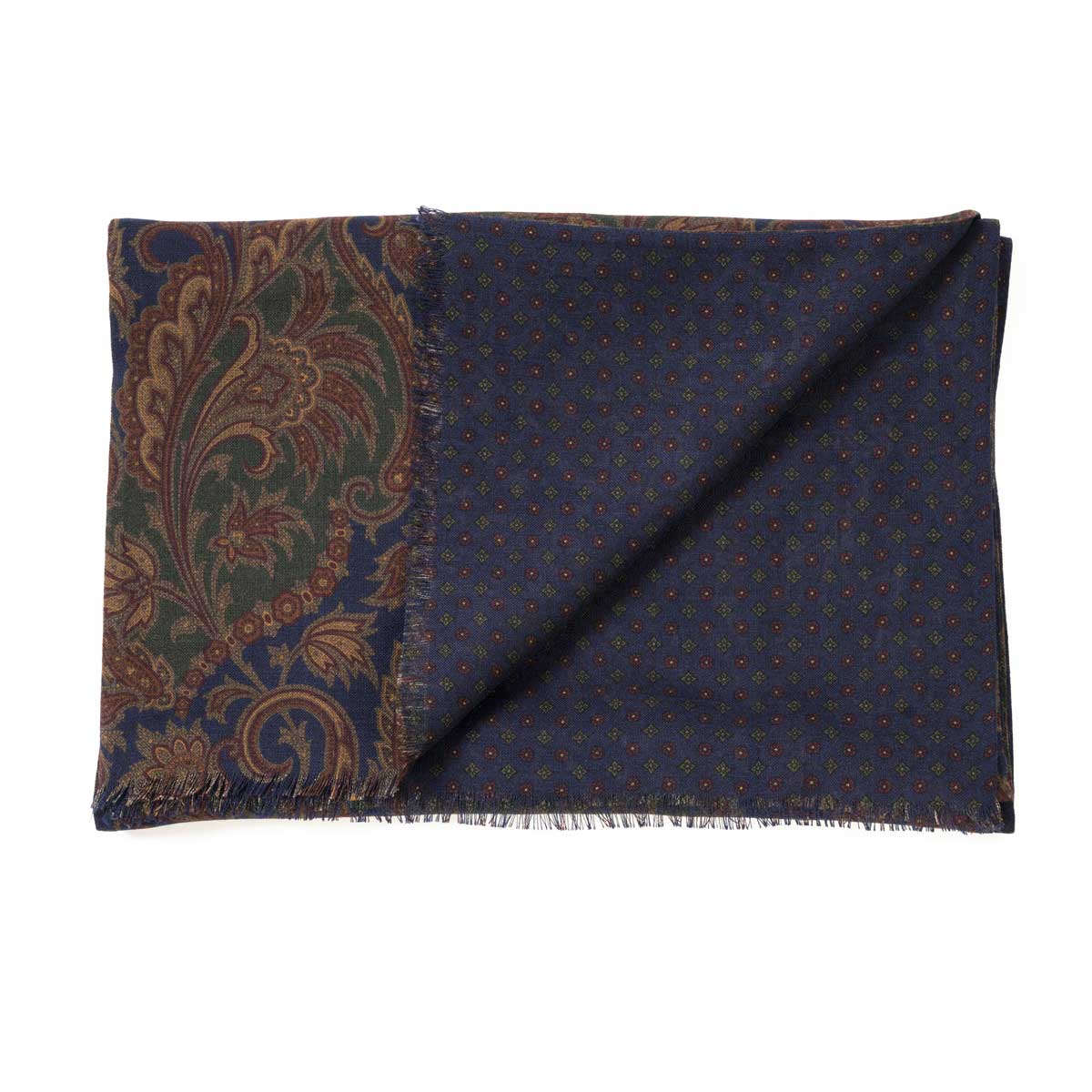 Navy Brushwool Scarf & Tie Gift Set Navy Brushwool Scarf & Tie Gift Set